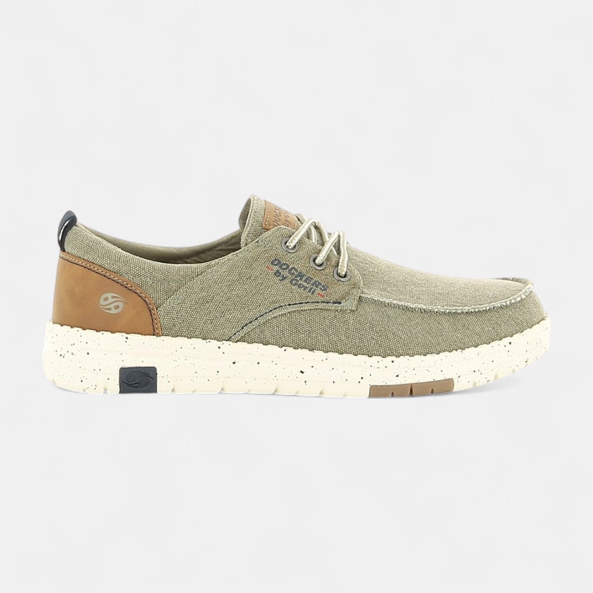 Baskets en toile Homme kaki
