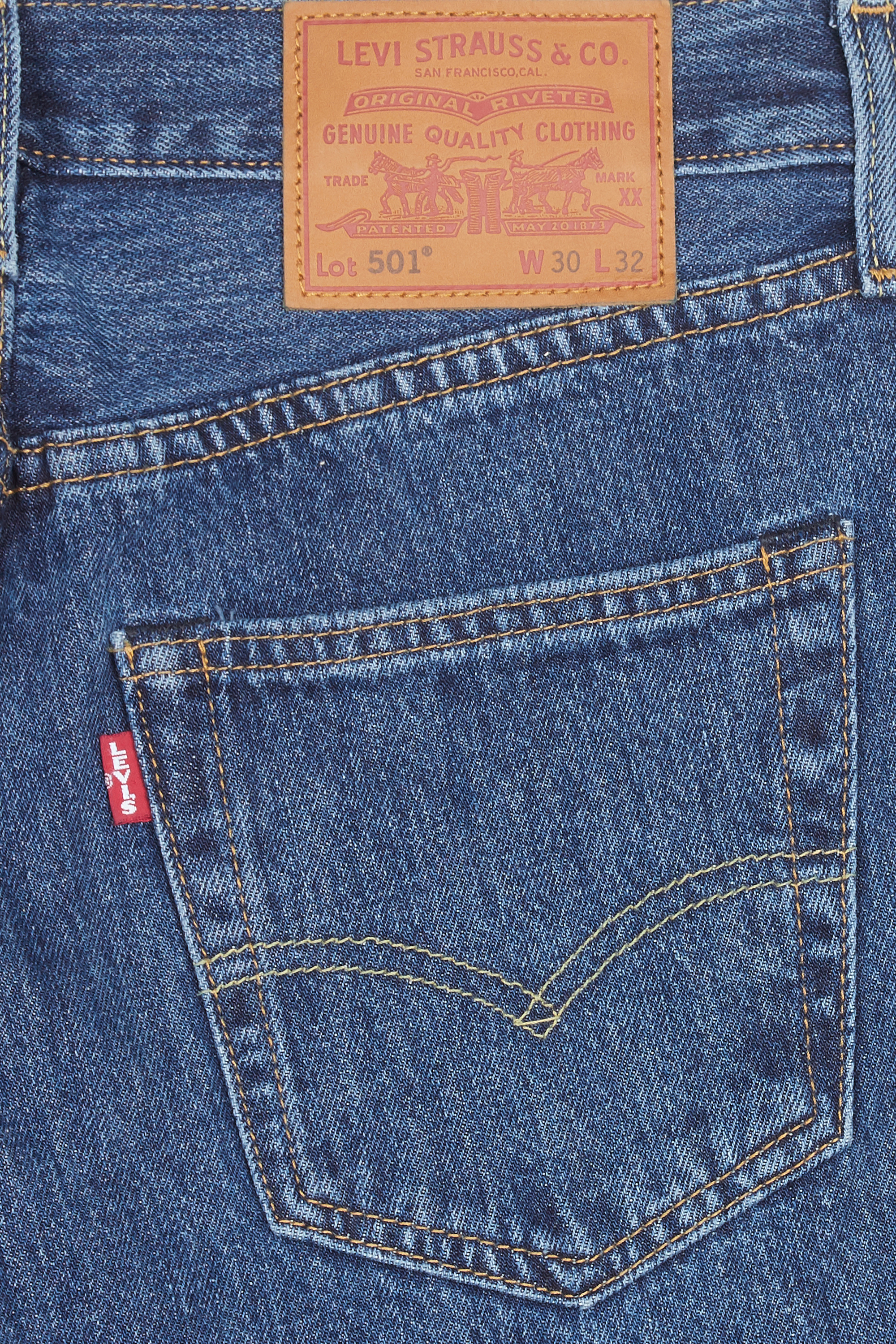 LEVI'S Jean  501 Bleu