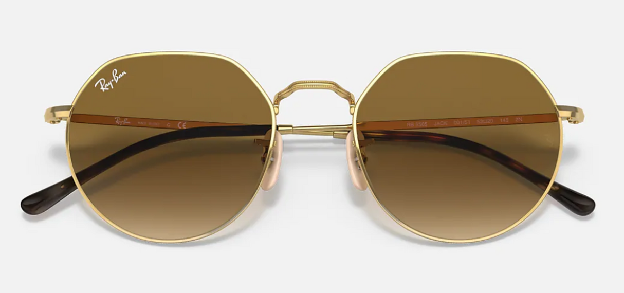 Ray-Ban<br>Jack Polished Gold
