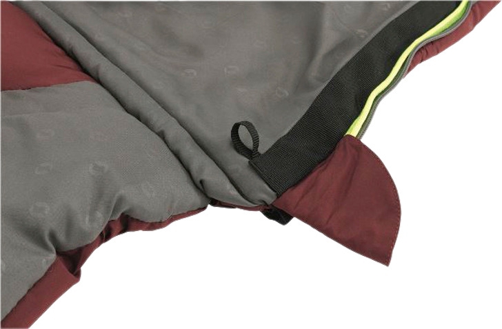 Outwell Contour Junior Schlafsack  170 x 70 cm rot