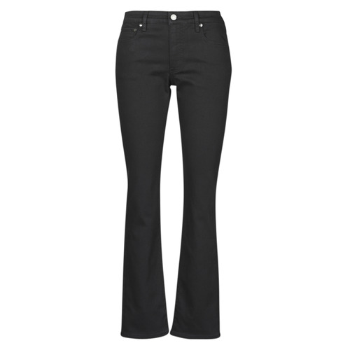 Lauren Ralph Lauren - MIDRISE STRT-5-POCKET-DENIM Negro