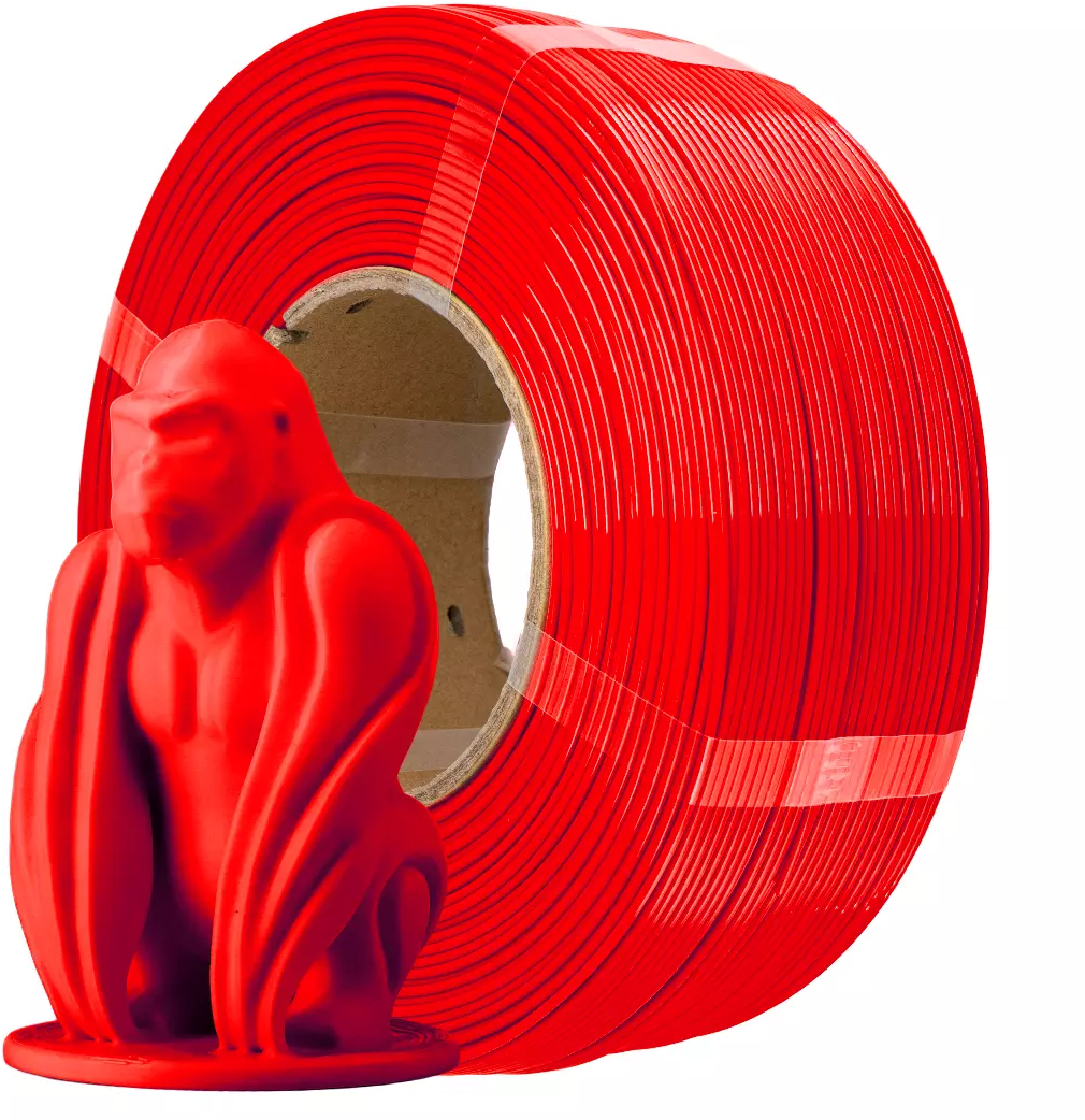 AzureFilm  PETG Hyper Speed Refill Tiger Orange, 1,75 mm / 1000 g    Universal Filament ohne Spule