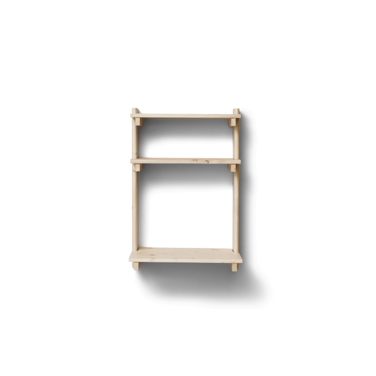 Form&Refine Beam wandplank met bureau grenen