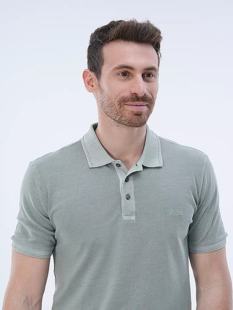 WOOLRICH Poloshirt  mint