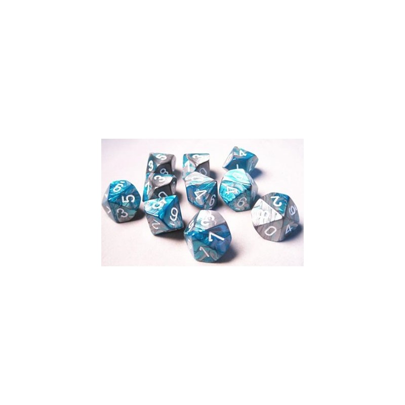 10 Des 10 *GEMINI* ACIER & TEAL