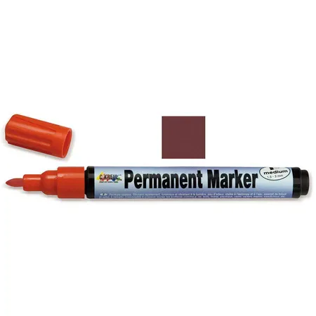 KREUL Permanentmarker medium Dunkelbraun 1,5-3 mm