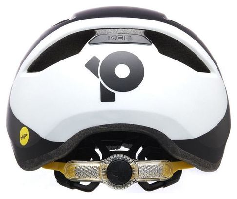 KED Casque Vélo Pop Mips Noir/Blanc