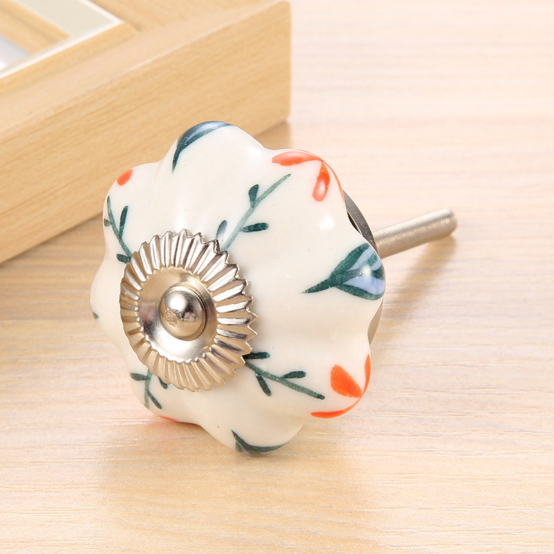 (Ø4cm) Gewellter Schrankgriff Vintage Home Deko Möbelgriff Halte Knauf für Kommoden / Schränke / Schubladen / Türen - Style 7