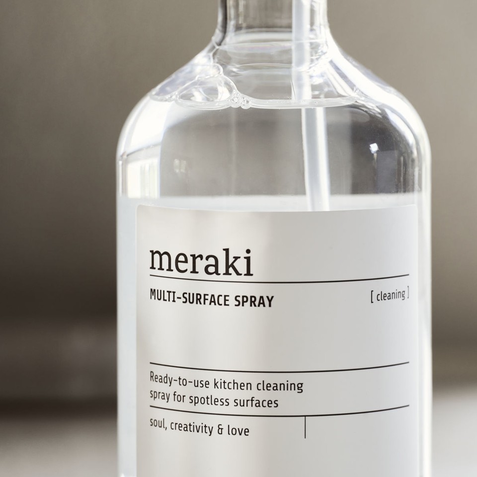 Meraki - Rengøringsspray, Klar - Clear