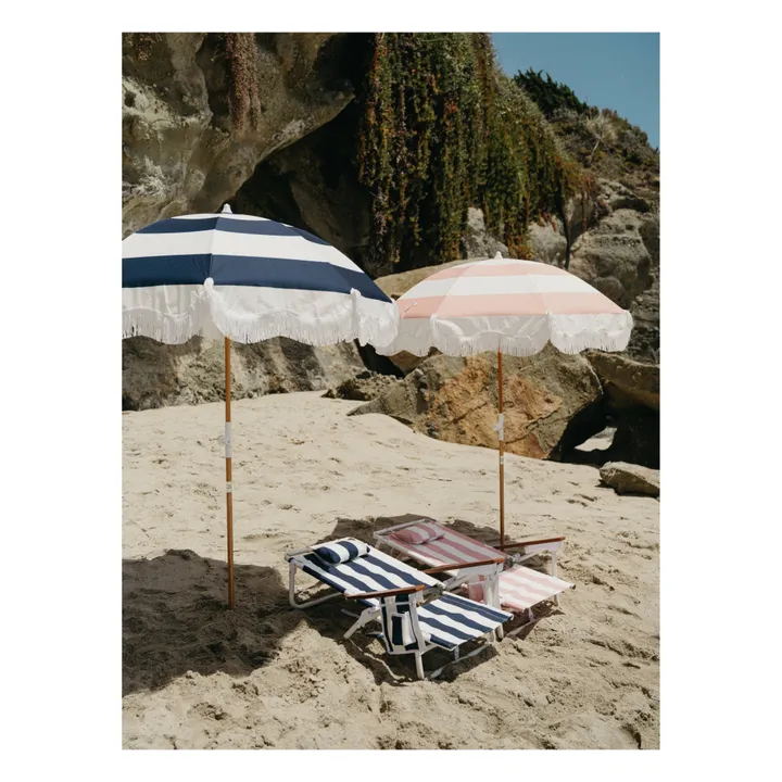 Business & Pleasure Co. Parasol frangé Holiday | Rose