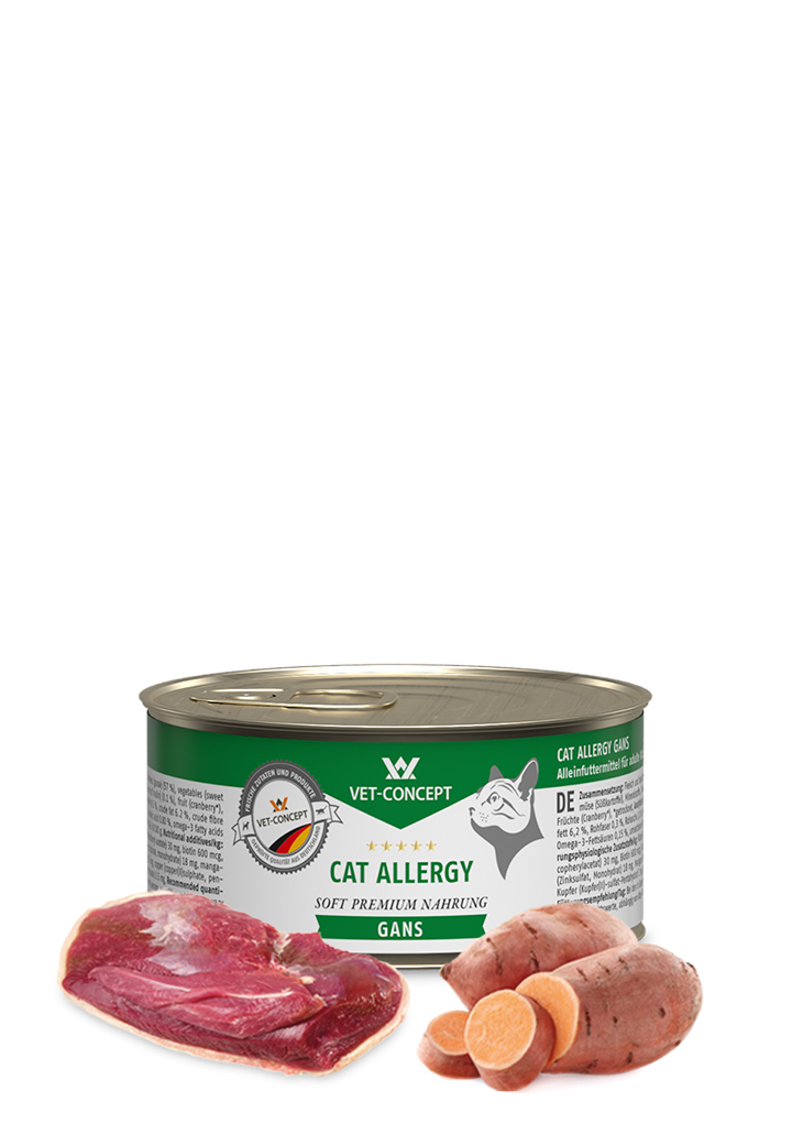 Katzenmenü Cat Allergy Gans
