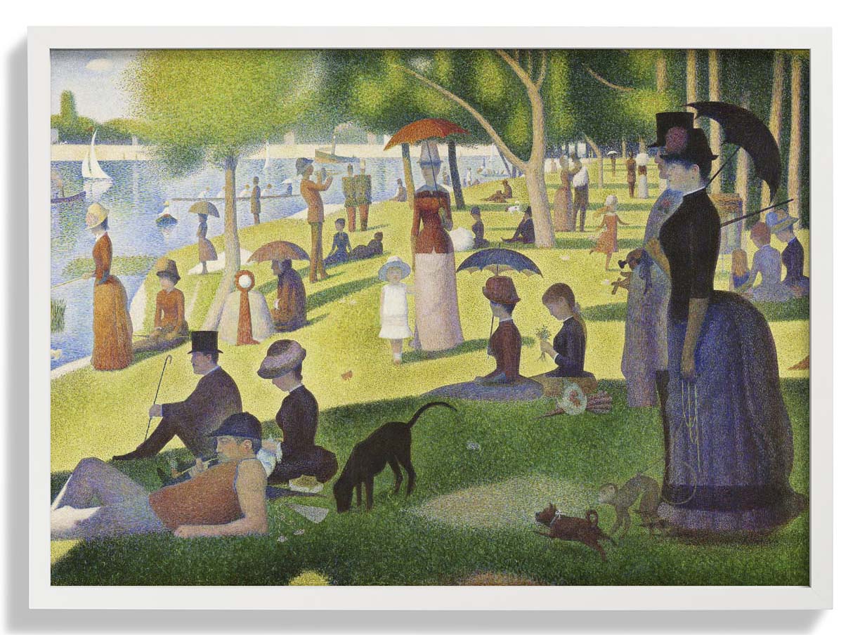 Ein Sonntag auf La Grande Jatte von Georges Seurat