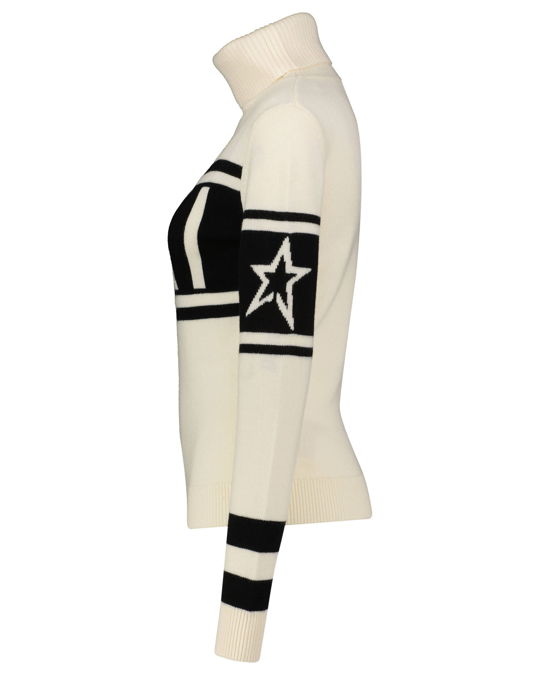 PERFECT MOMENT| Damen Rollkragenpullover aus Merinowolle SCHILD SWEATER