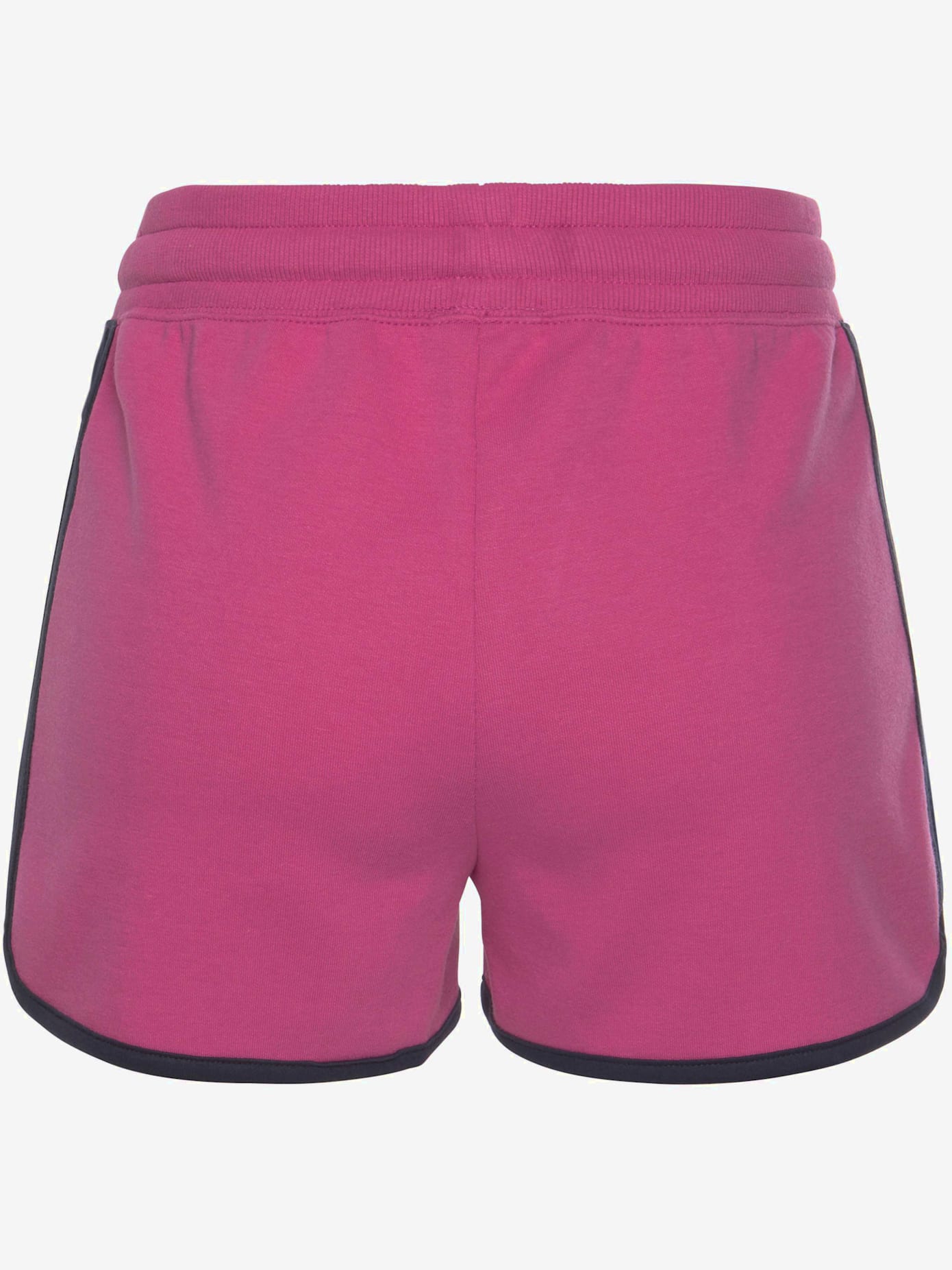 Short en matière sweat short décontracté, ceinture à coulisse élastique