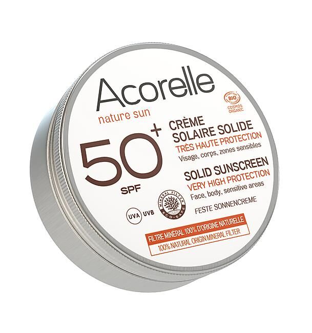 ACORELLE - CREME SOLAIRE SOLIDE SPF 50 +