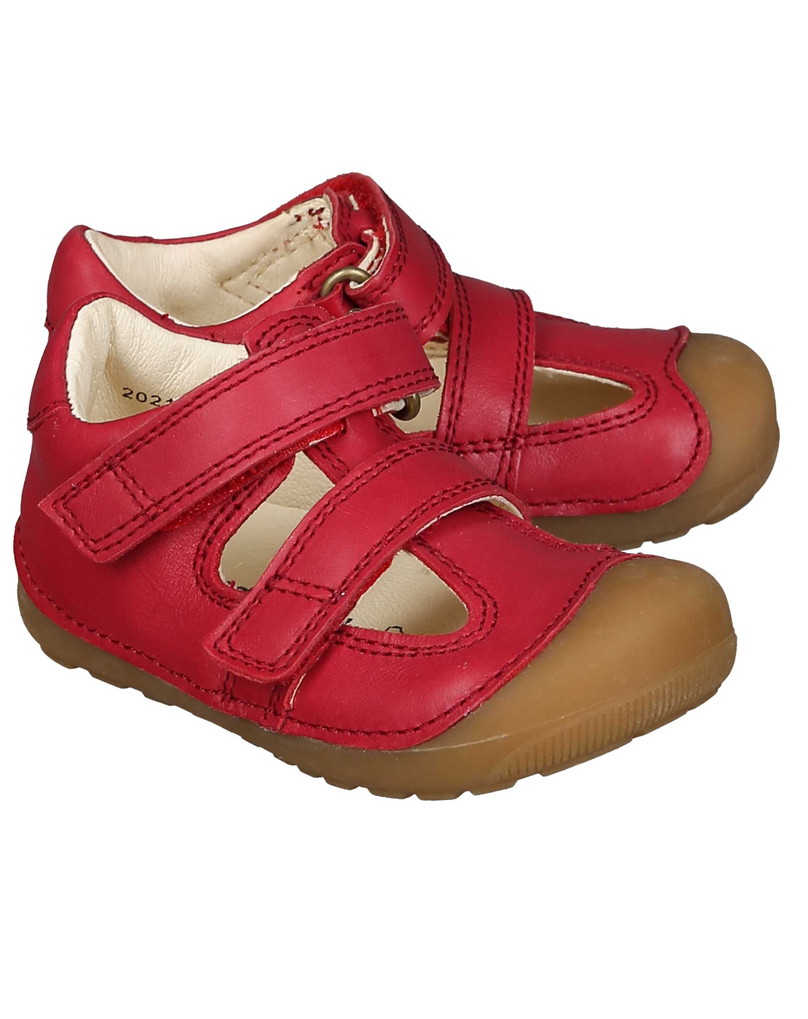 Klett-Sandalen PETIT SUMMER mit Zehenschutz in red
