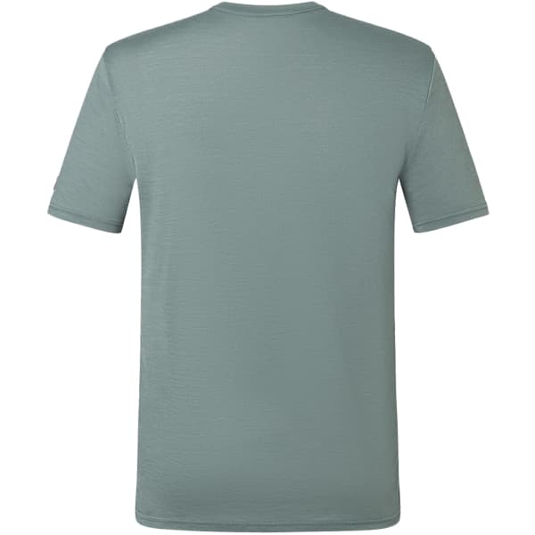T-shirt randonnée SUPER.NATURAL LITTLE FLEAR TEE BALSAM GREEN/BLUEBERRY