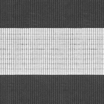Decosol duo rolgordijn lichtdoorlatend t.b.v. draaikiepraam antraciet (kleurnr. 4309) 62x160 cm (bxh)