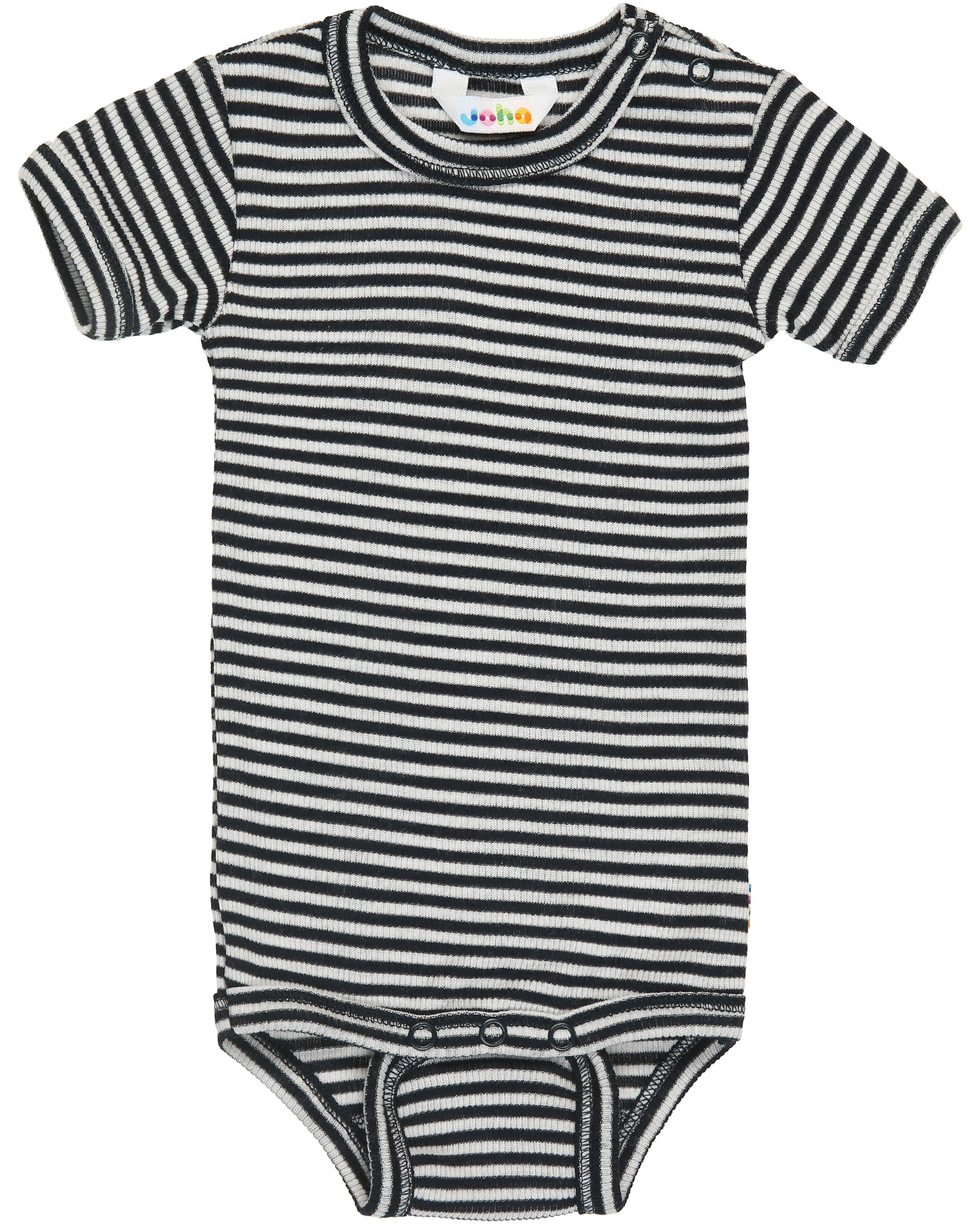 Kurzarm-Body 4028 SILK in bluestripe