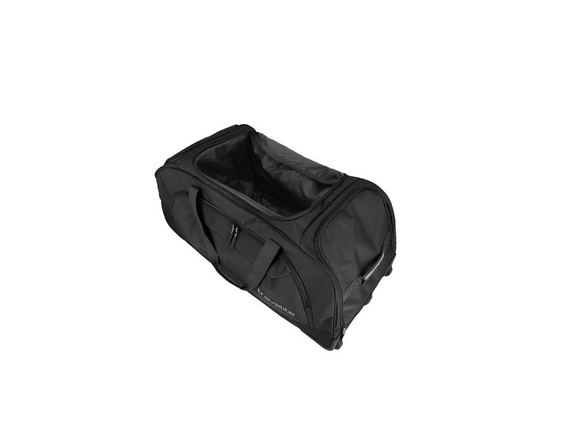 travelite Kick Off Rollenreisetasche XL Schwarz Reisekoffer