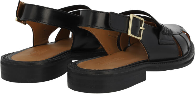 ANGULUS Sling-back loafer 1835 black