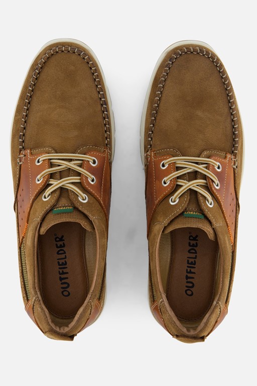 Outfielder Veterschoenen cognac Nubuck