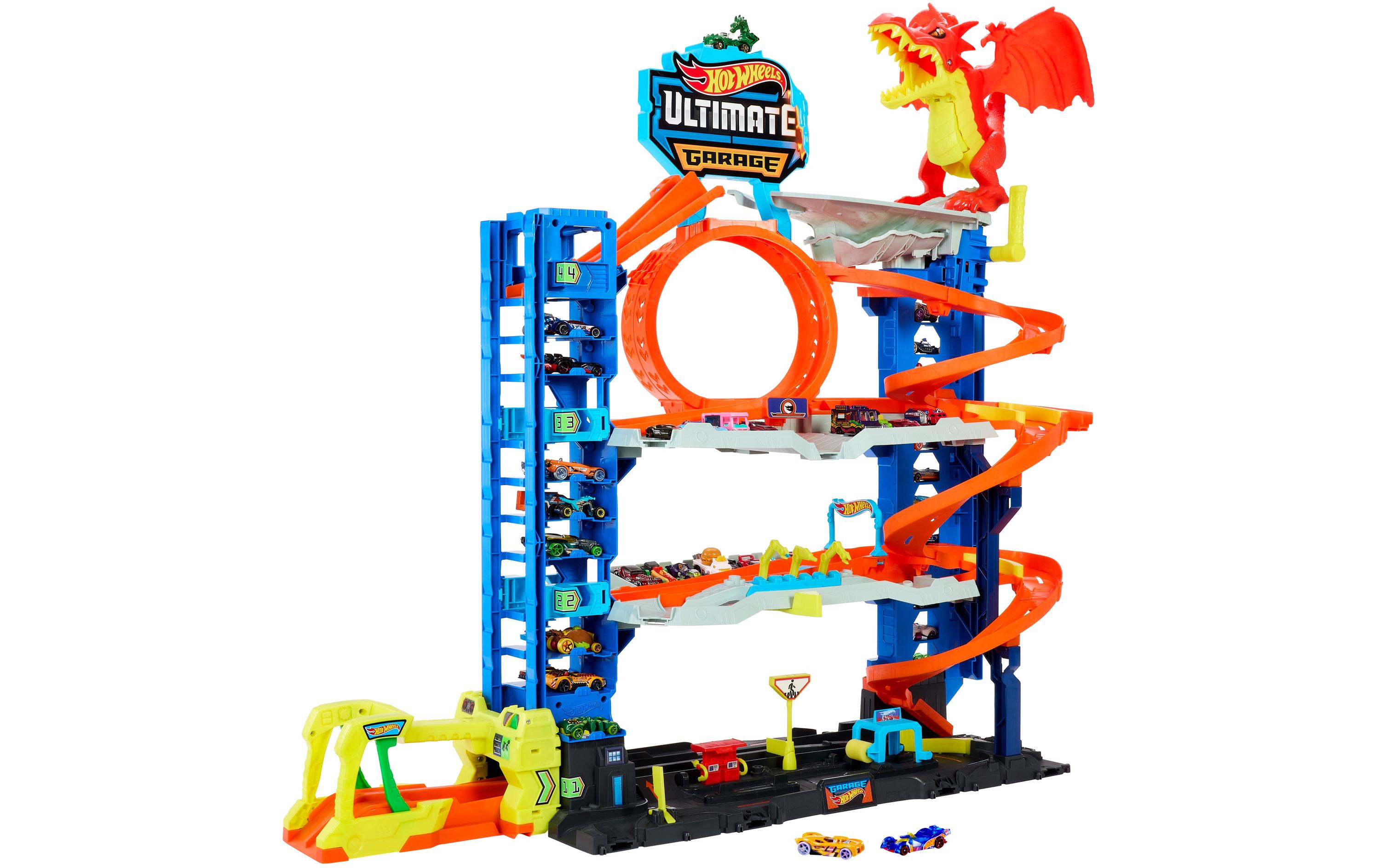 Hot Wheels City Ultimate Garage 2023<br>Parkhaus-Spielset auf vier Ebenen