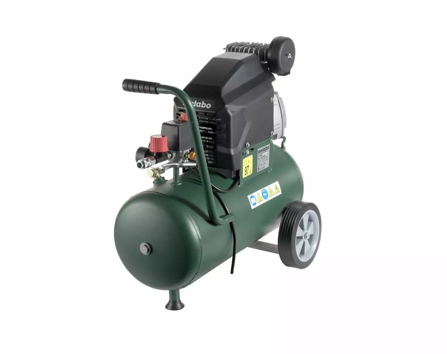 Metabo Basic 250-24 W Compressor - 1500W - 8 bar - 24L - 95 l/min