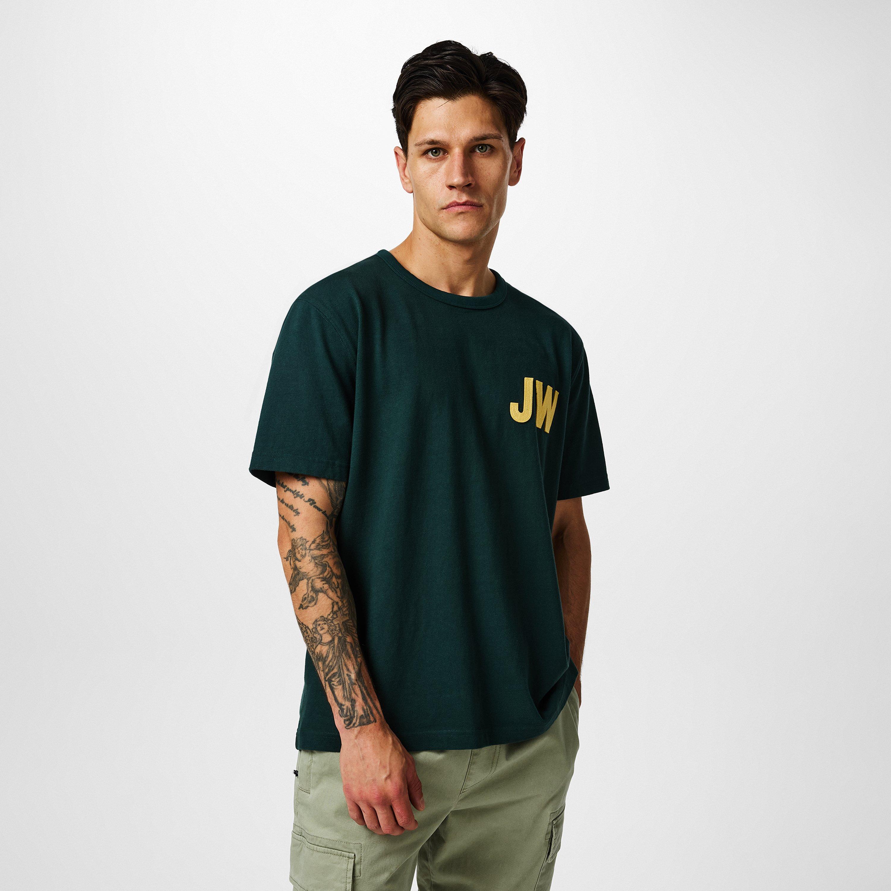Jack Wills JW Felt Applique T shirt