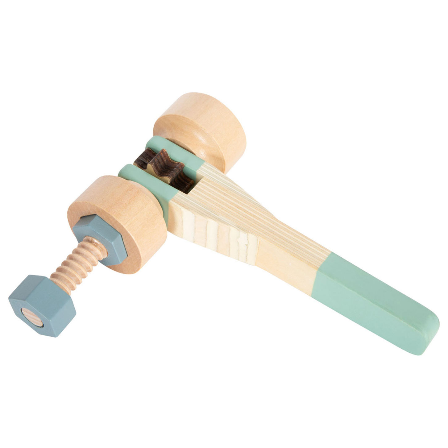Small Foot-Gereedsschapsriem met Houten Gereedschap, 15dlg.