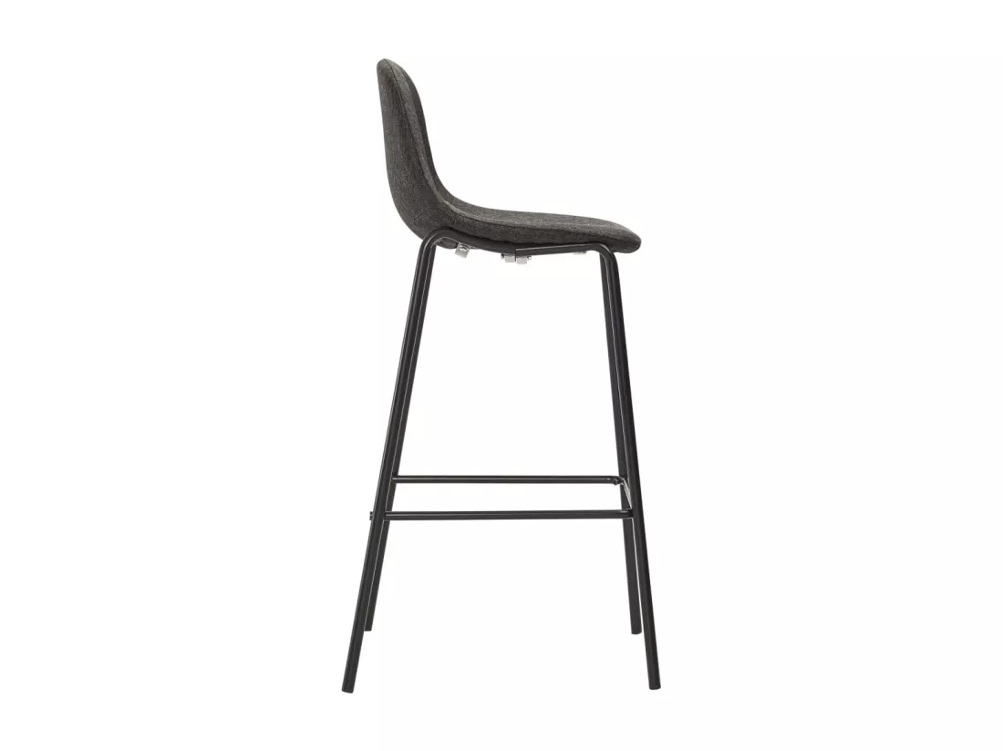 Ensemble de bar 5 pcs Tissu Gris foncé