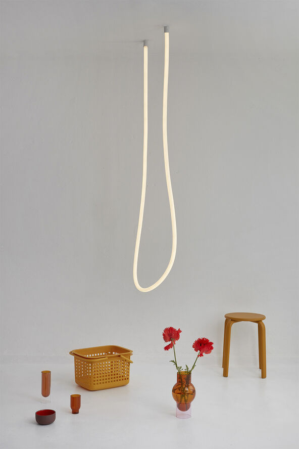 Studio About BUBBLE TUBE, LARGE, AMBER/ROSE, 90270A 203
