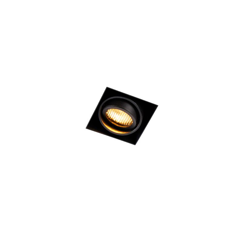 Inbouwspot zwart draai- en kantelbaar Trimless - Oneon Honey