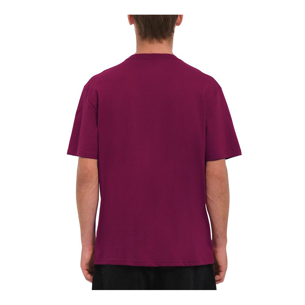 Volcom STONE BLANKS - Tee-shirt Homme wine