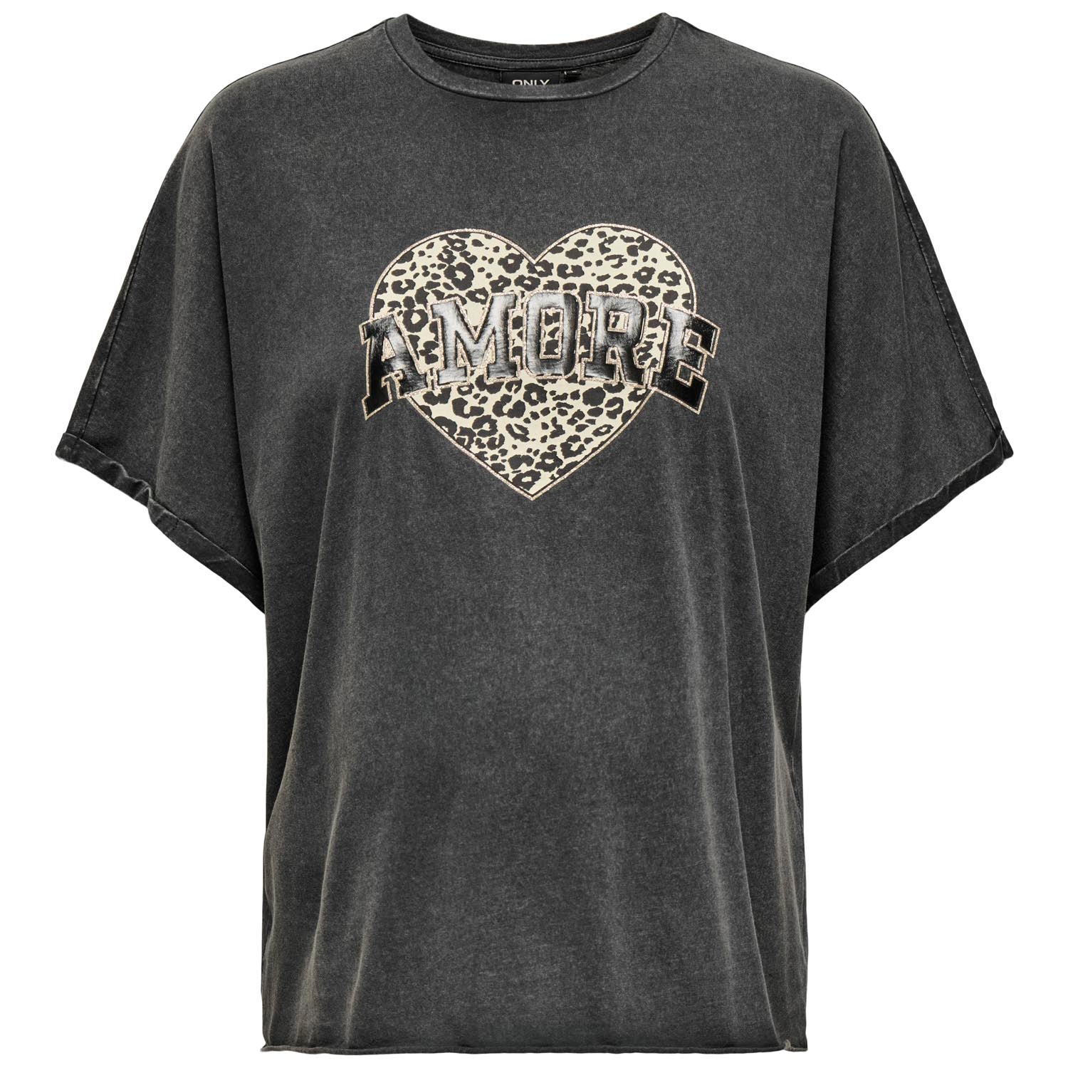 ONLY zwangerschaps T-shirt korte mouwen printopdruk multi
