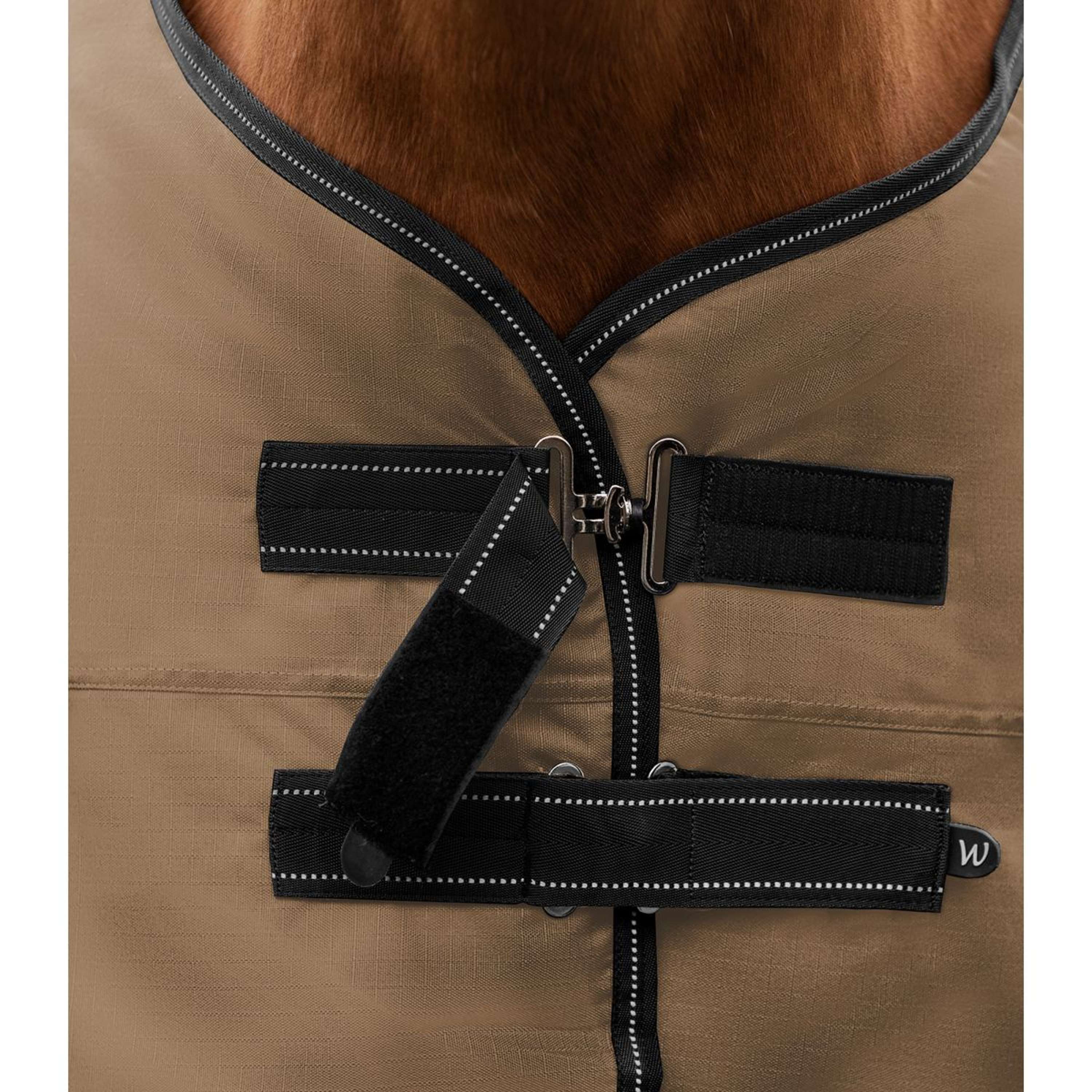 Waldhausen Outdoordeken Arctic 200g Cappuccino/Zwart