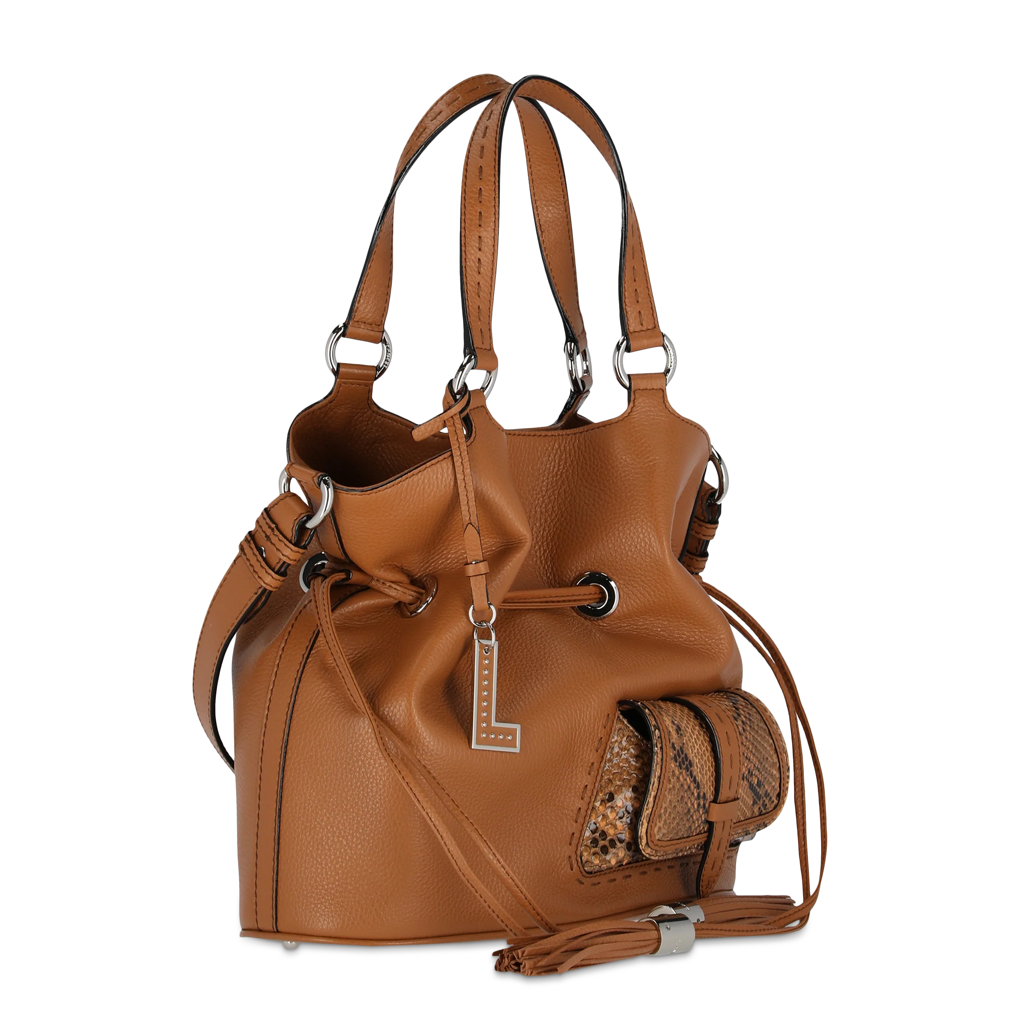 Sac seau Premier Flirt de Lancel-Camel