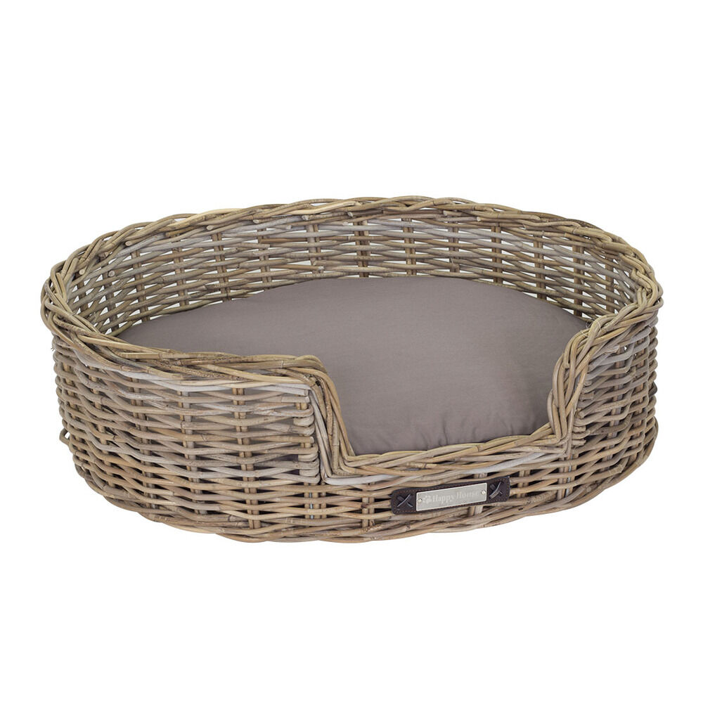 Happy-House Riet - Hondenmand - Beige/Bruin - 25x46x50 cm - Klein