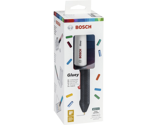 Lijmstift marshmallow inclusief USB-oplader, 2 oplaadbare batterijen en 20 lijmstiften Ø 7 mm