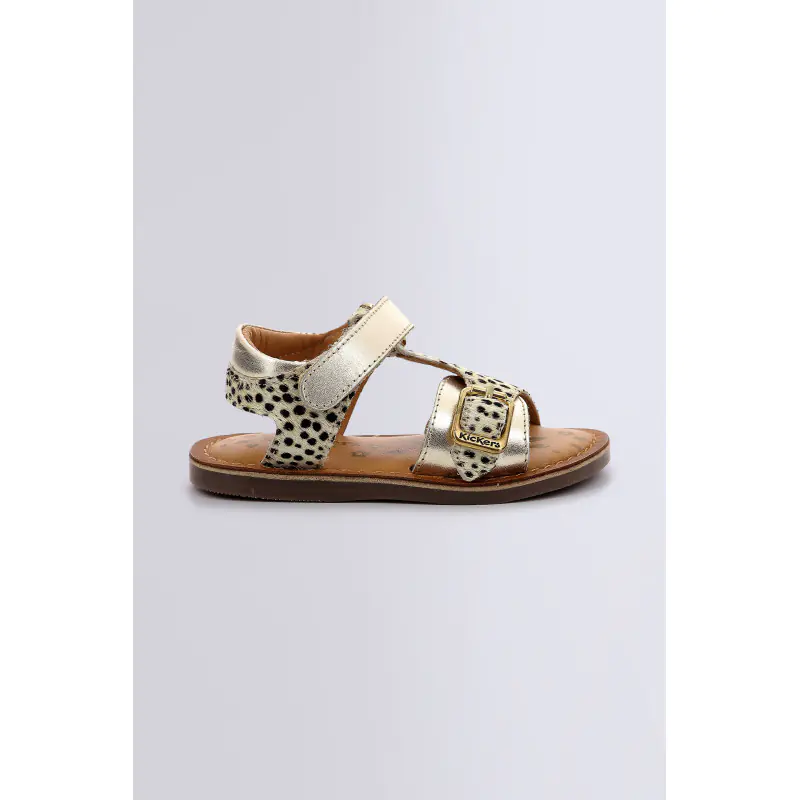 DIAZZ OR PONY SANDALES Cuir Fille