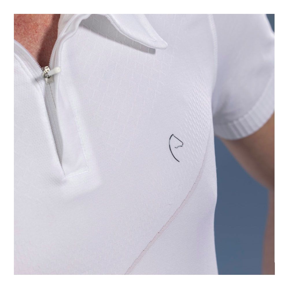 Equitheme RYTHM - Polo Homme blanc