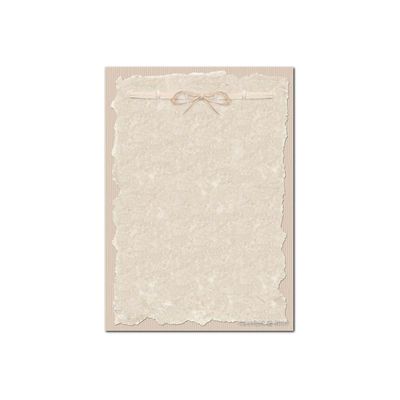 DECAdry Multipurpose - Papier illustré - 20 feuilles - motif parchemin