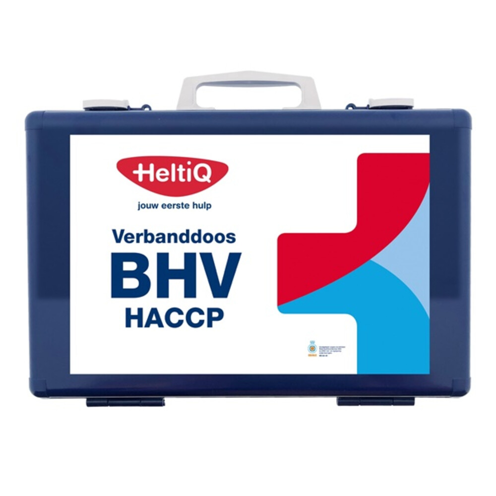 3x HeltiQ BHV Verbanddoos Modulair HACCP Oranje