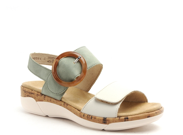 Remonte nu pieds plats femme r6853 blanc