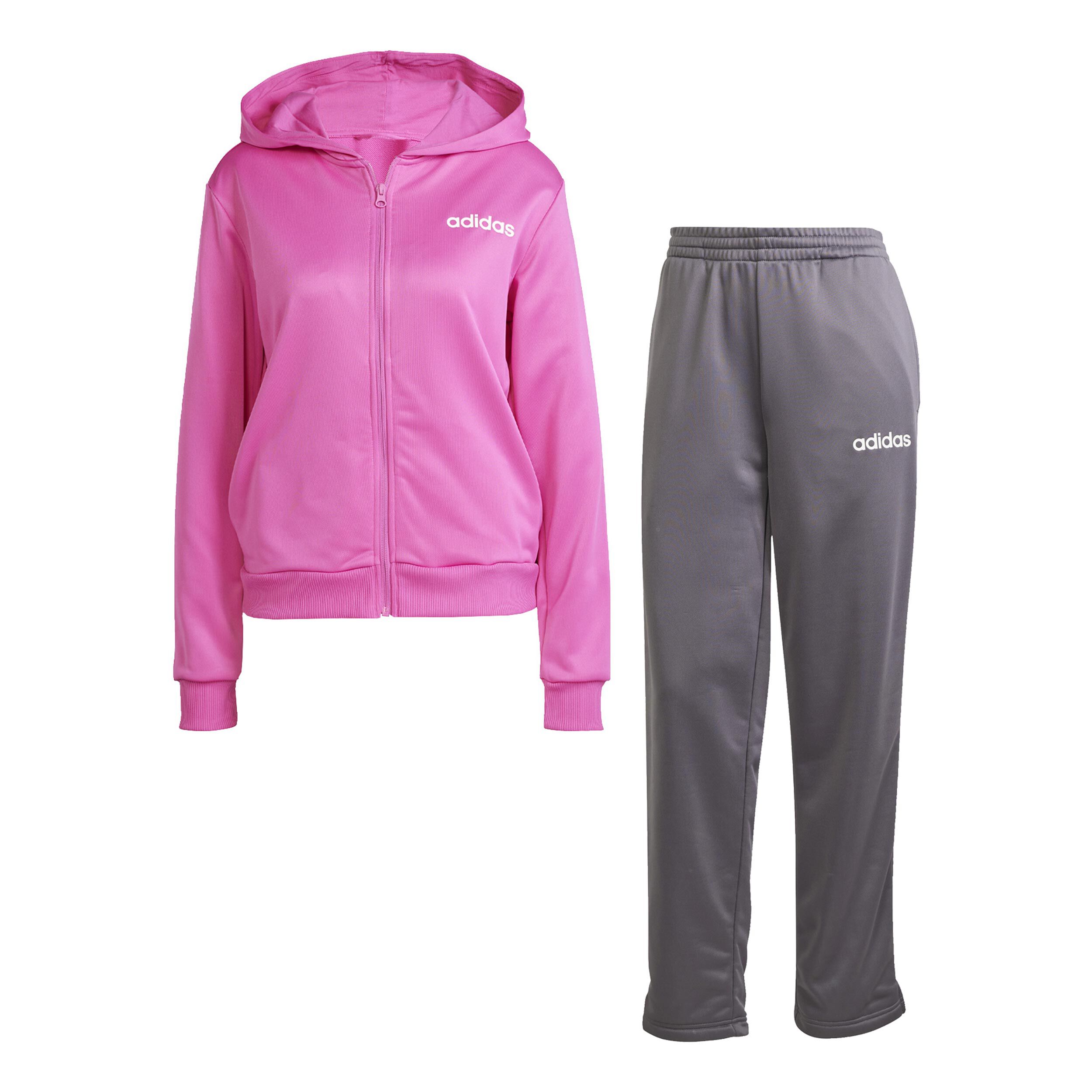 adidas Linear Survêtement Femmes - Pink , Gris