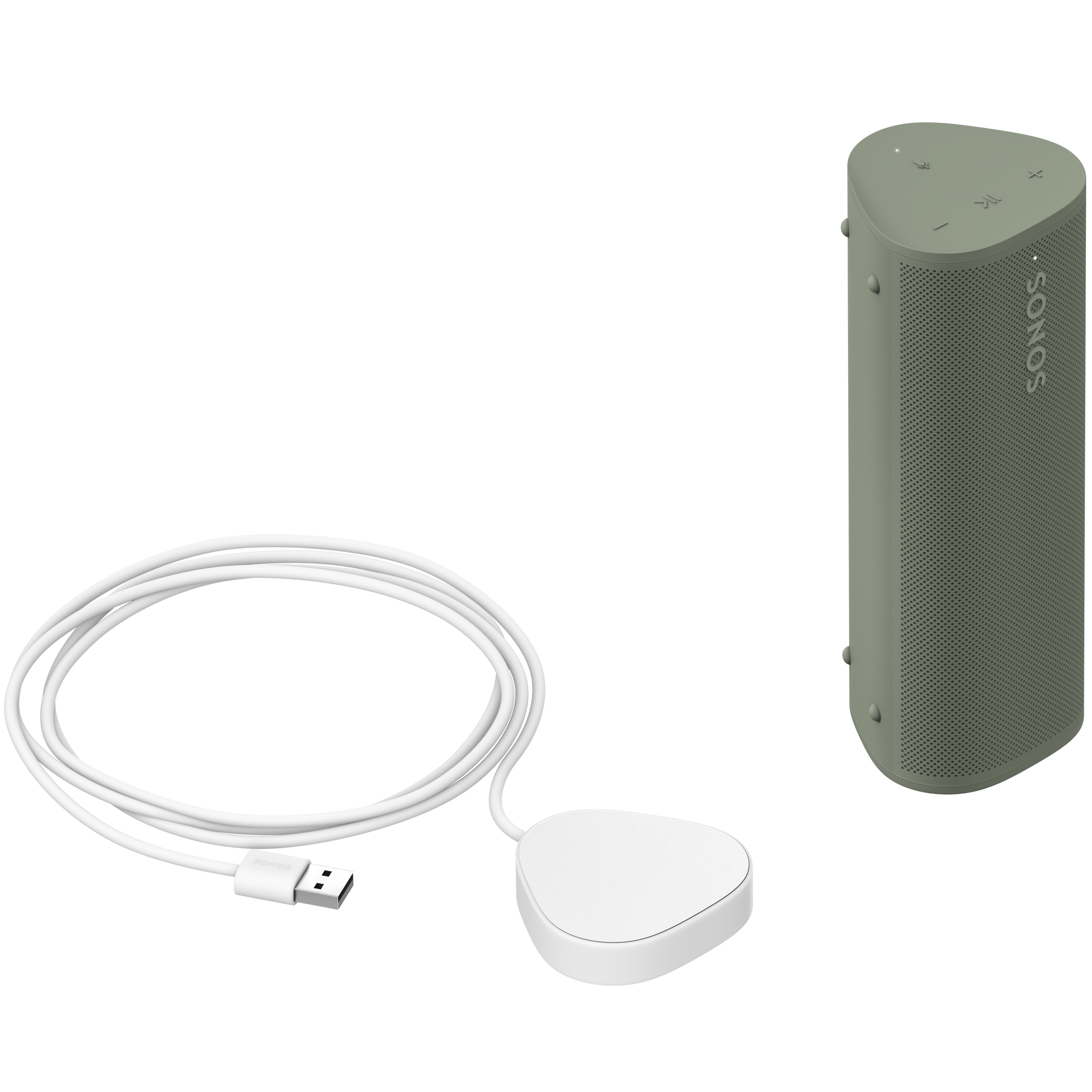Roam 2 mit Ladekabel im Set Roam 2 und kabelloses Ladegerät