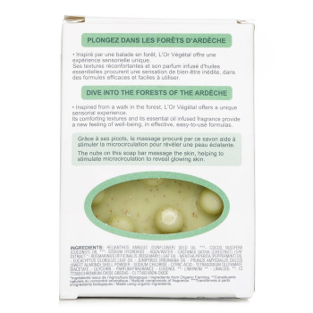 Melvita L'Or Vegetal Organic Exfoliating Smoothing Body Soap