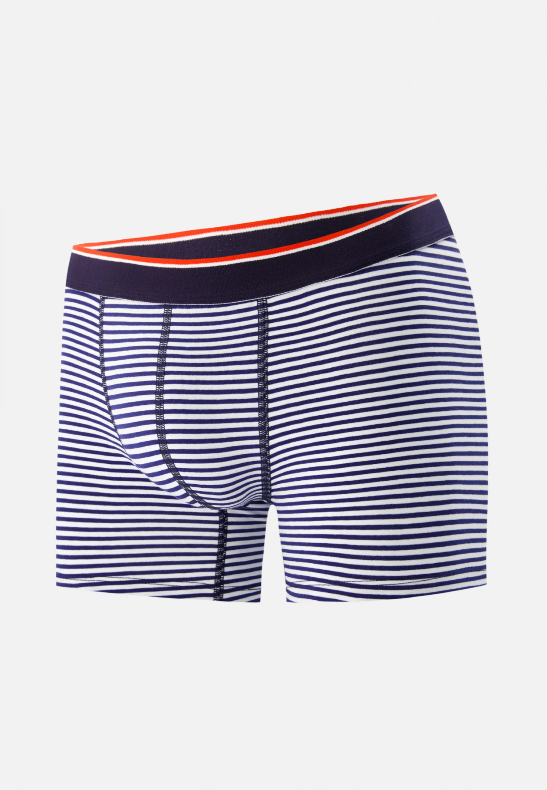 Boxer long en coton-Michel Marinière