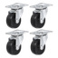 Hjulsett 4-pk Ø32 mm