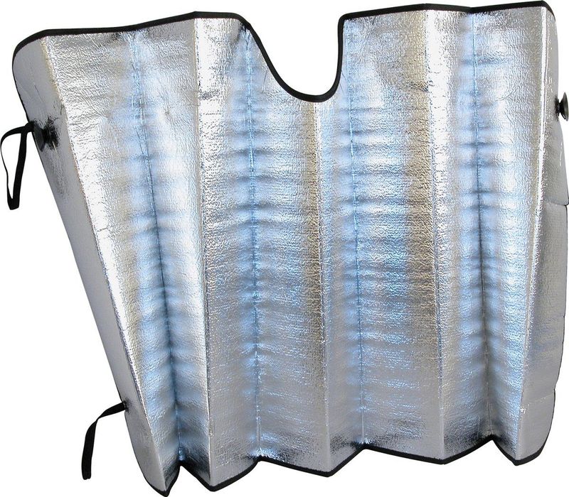 Carpoint - Opvouwbaar Zonnescherm - Zilver - Aluminium - Voorruit